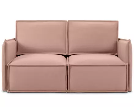 Диван прямой Ольен Мини Textile Pink