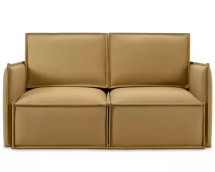 Диван прямой Ольен Мини Textile Yellow