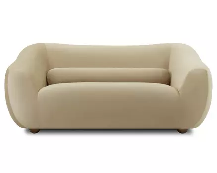 Диван прямой Тут Рядом Дом Уютный Бежевый