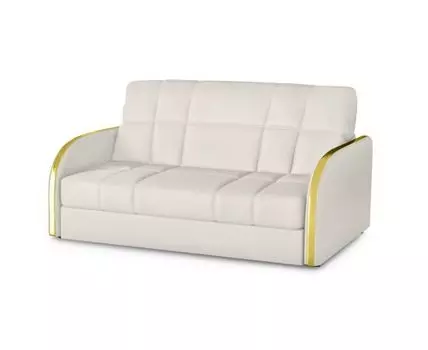 Диван Пуйл (Текстиль, Молочный)