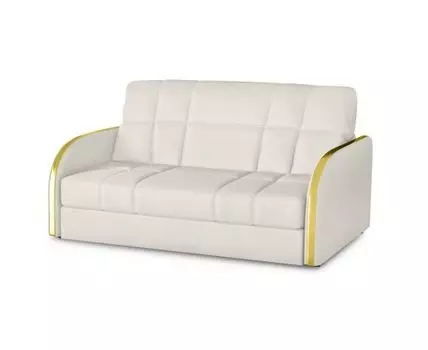 Диван Пуйл (Текстиль, Молочный)