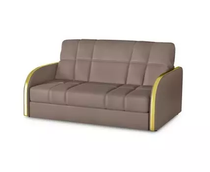 Диван Пуйл (Текстиль, светло-коричневый)