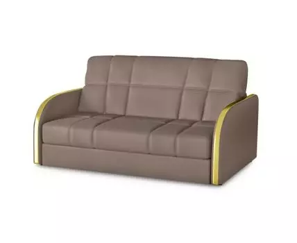 Диван Пуйл (Текстиль, светло-коричневый)