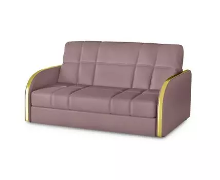 Диван Пуйл (Текстиль, Темно-розовый)