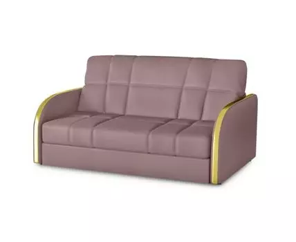 Диван Пуйл (Текстиль, Темно-розовый)