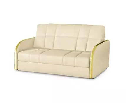 Диван Пуйл (Велюр, Кремовый)
