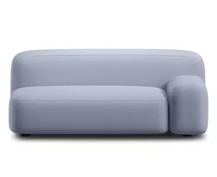 Диван Риббл-1 Bucle Lilac