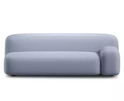 Диван Риббл-3 Bucle Lilac