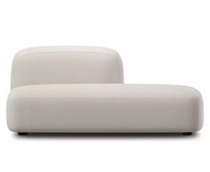 Диван Риббл-6 Bucle White