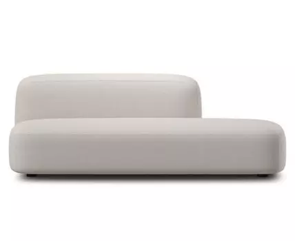 Диван Риббл-8 Bucle White