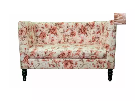 Диван Rose flower бежевый