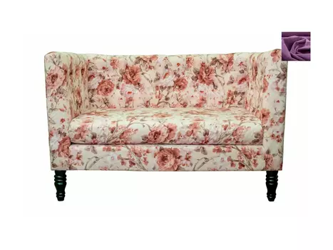 Диван Rose flower фиолетовый