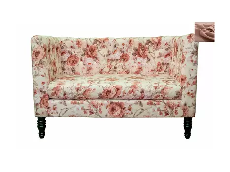 Диван Rose flower коричневый