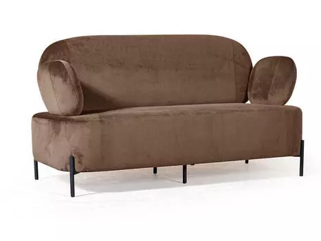 Диван с металлическими опорами Dream