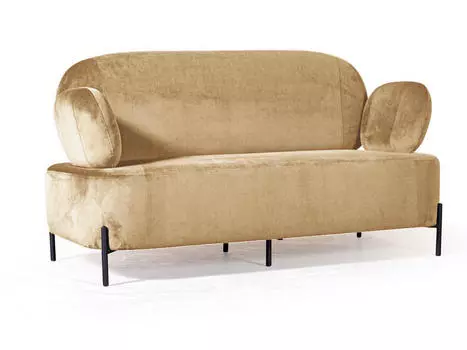 Диван с металлическими опорами Dream