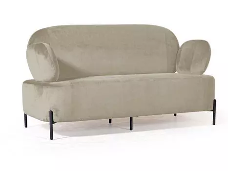 Диван с металлическими опорами Dream