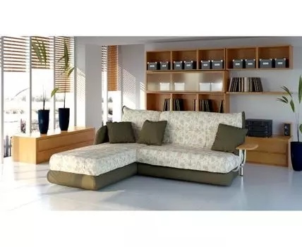 Диван с оттоманкой Денат Лайт (Текстиль)