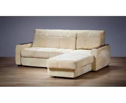 Диван с оттоманкой Графит Лайт (Текстиль)