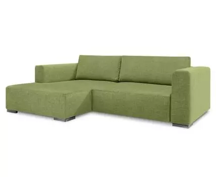 Диван с оттоманкой Ларус Лайт (Текстиль, Зеленый)