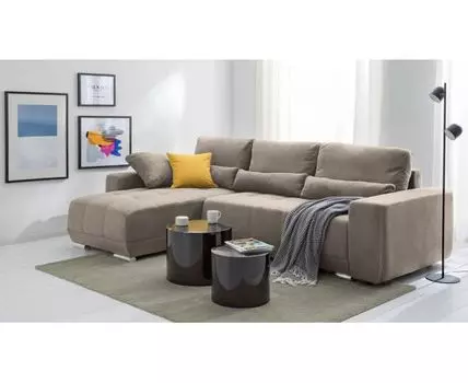 Диван с оттоманкой Наби Лайт (Текстиль)