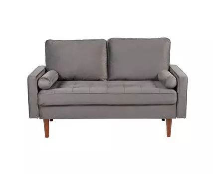 Диван Scott двухместный серый (без механизма)