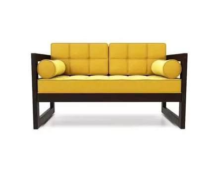 Диван Сега мини (Желтый, 136, 69)