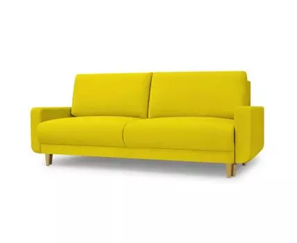 Диван Севилья (Велюр, Желтый)