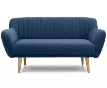 Диван Соланс Velvet Navy Blue