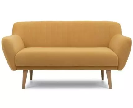 Диван Соланс Velvet Yellow