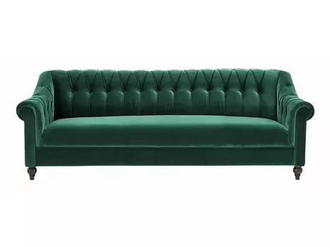 Диван трехместный с подлокотниками Брайн