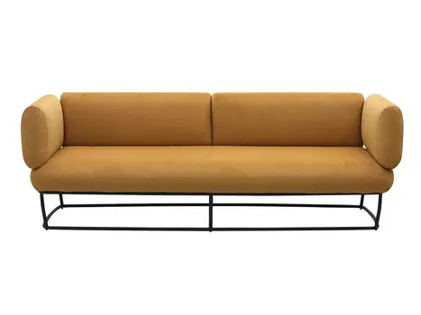 Диван трёхместный с подлокотниками Деми