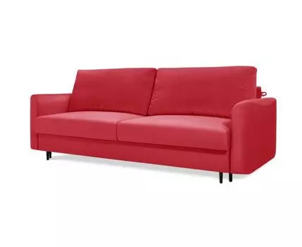 Диван Уэрт Лайт (Текстиль, Красный)