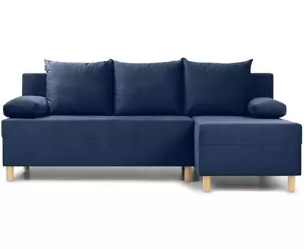 Диван угловой Амрано Velvet Blue