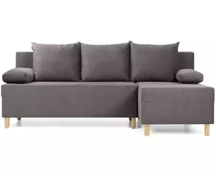 Диван угловой Амрано Velvet Grey