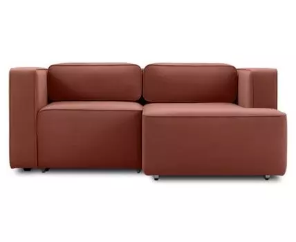 Диван угловой Аронт Мини Velvet Terra