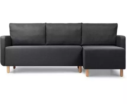 Диван угловой Беллер Textile Grafit