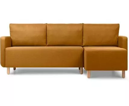 Диван угловой Беллер Textile Yellow