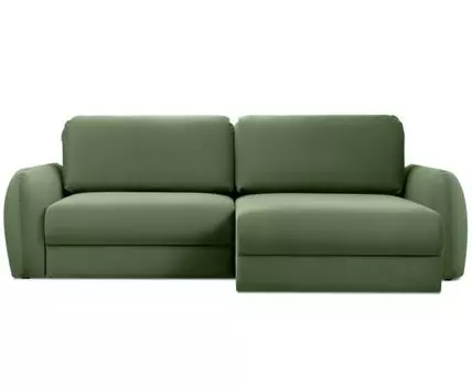 Диван угловой Биани-1 Velvet Olive