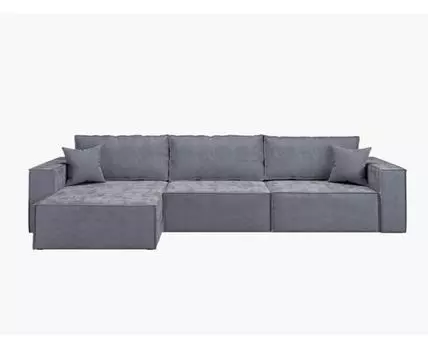 Диван угловой Hygge XL (Серый, 153, 350, Еврокнижка)