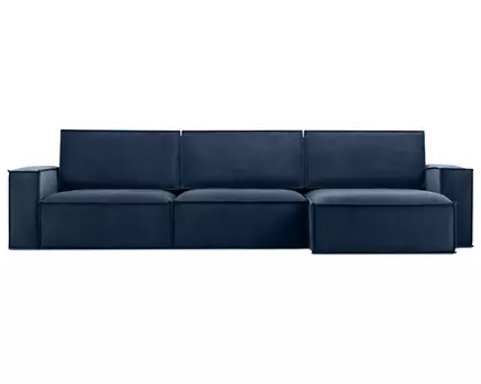 Диван угловой Эби-2 Velvet Blue