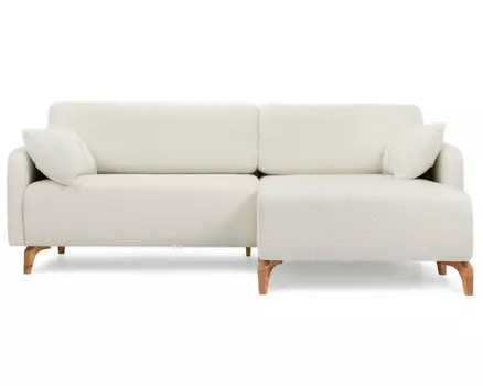 Диван угловой Льери Bucle White