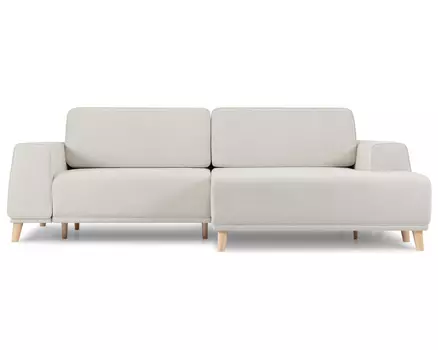 Диван угловой Ларонсо Bucle White