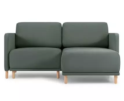 Диван угловой Нордика Мини Velvet Olive