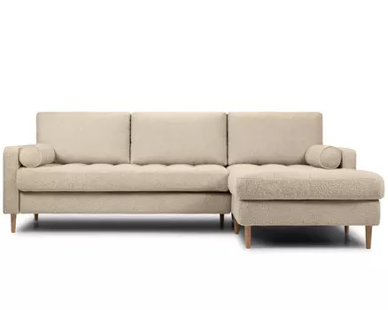 Диван угловой Плэнтис Bucle Beige