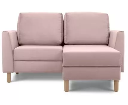 Диван угловой Ройн Мини Velvet Pink