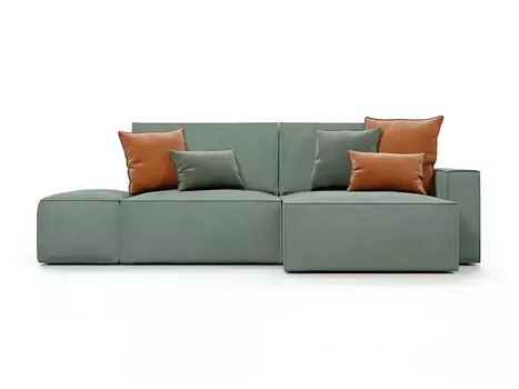 Диван угловой с банкеткой КОРСО