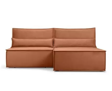 Диван угловой Стаус Velvet Ginger