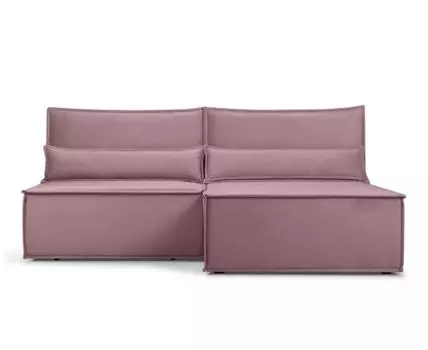 Диван угловой Стаус Velvet Pink