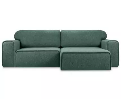 Диван угловой Виена Bucle Green