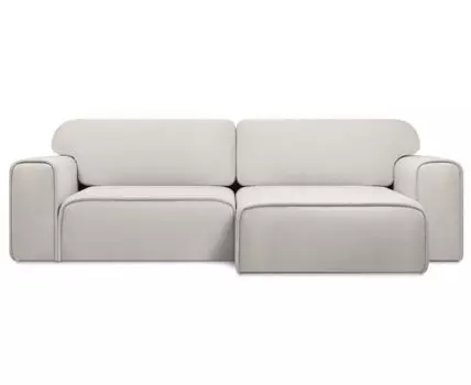 Диван угловой Виена Bucle White